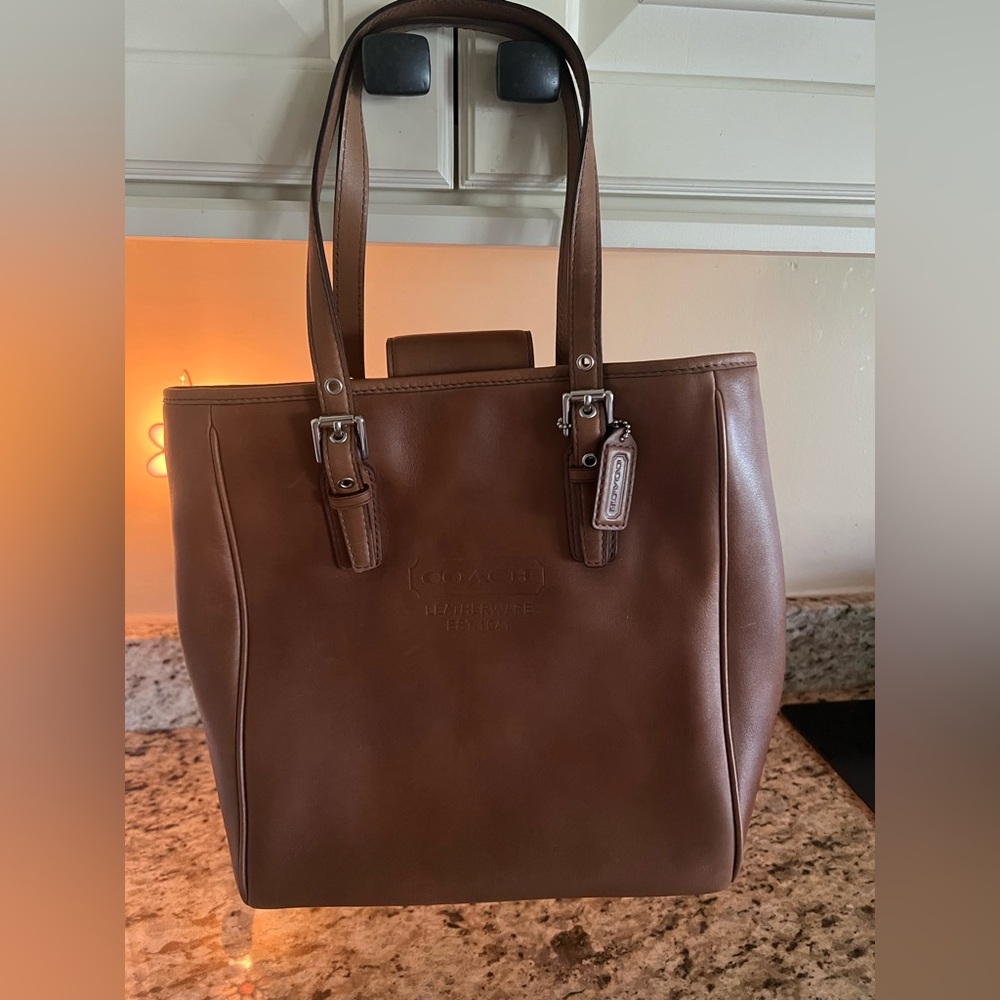 NWOT Vintage COACH Leatherware Retro Gallery Tote